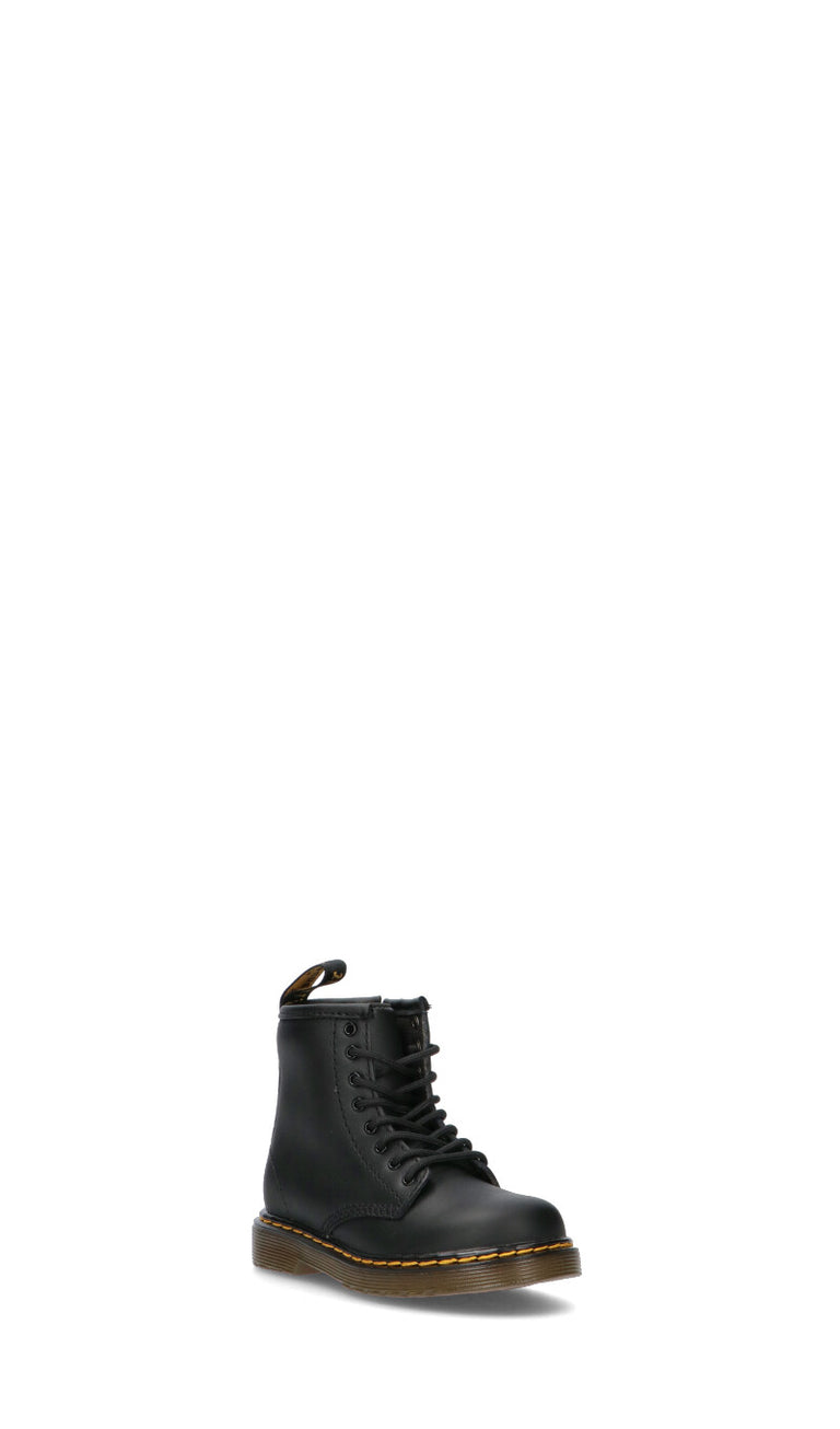 DR. MARTENS Anfibio bimba nero in pelle