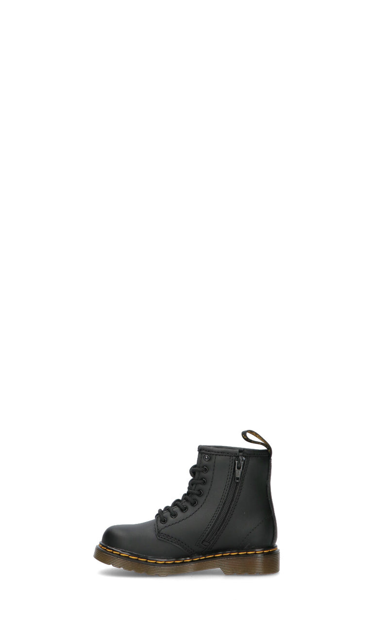 DR. MARTENS Anfibio bimba nero in pelle