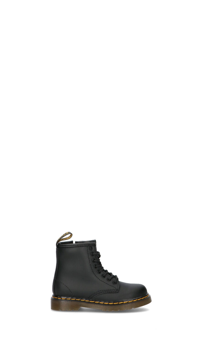 DR. MARTENS Anfibio bimba nero in pelle