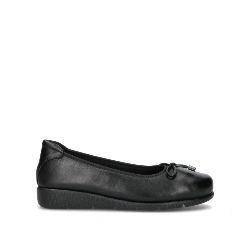 GRAFIA Ballerina donna nera in pelle