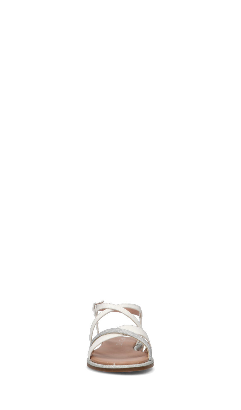 VARIOPINTO Sandalo donna bianco in pelle