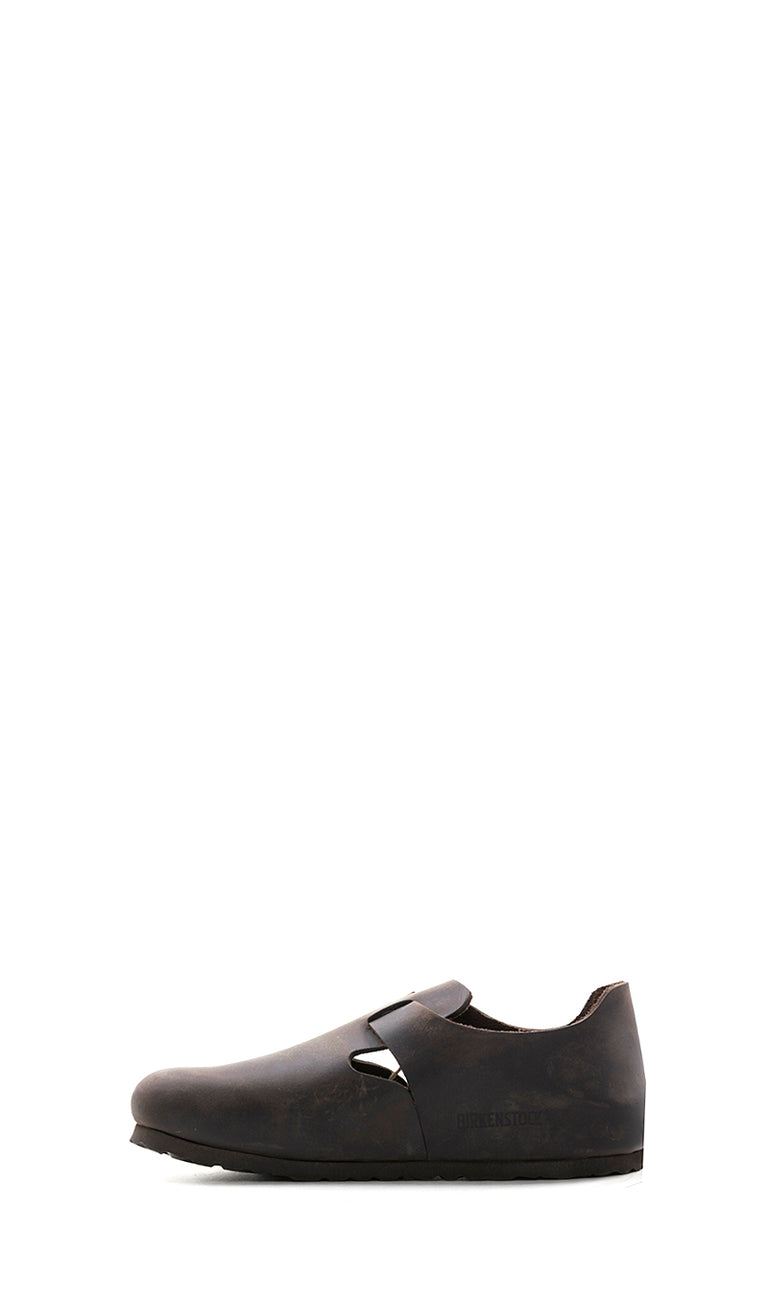 BIRKENSTOCK LONDON Scarpa donna marorne in pelle