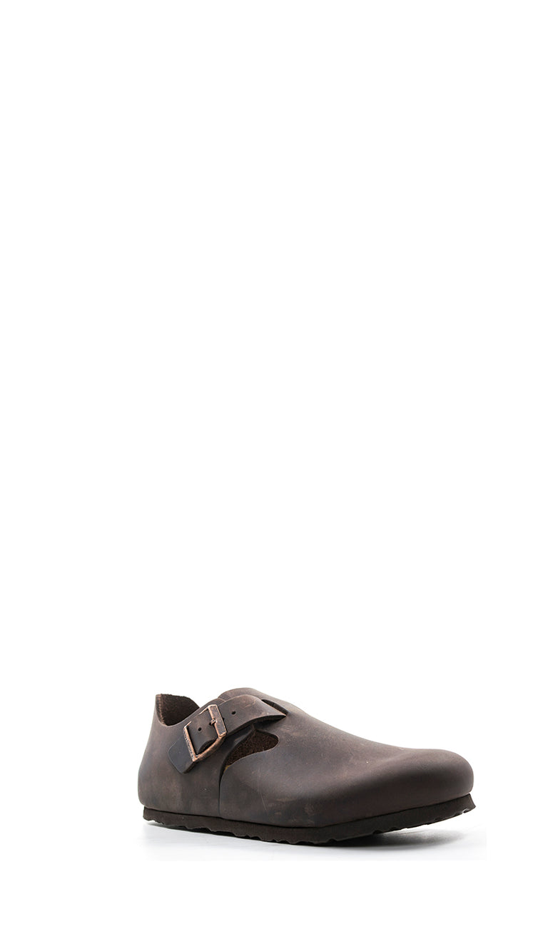 BIRKENSTOCK LONDON Scarpa donna marorne in pelle