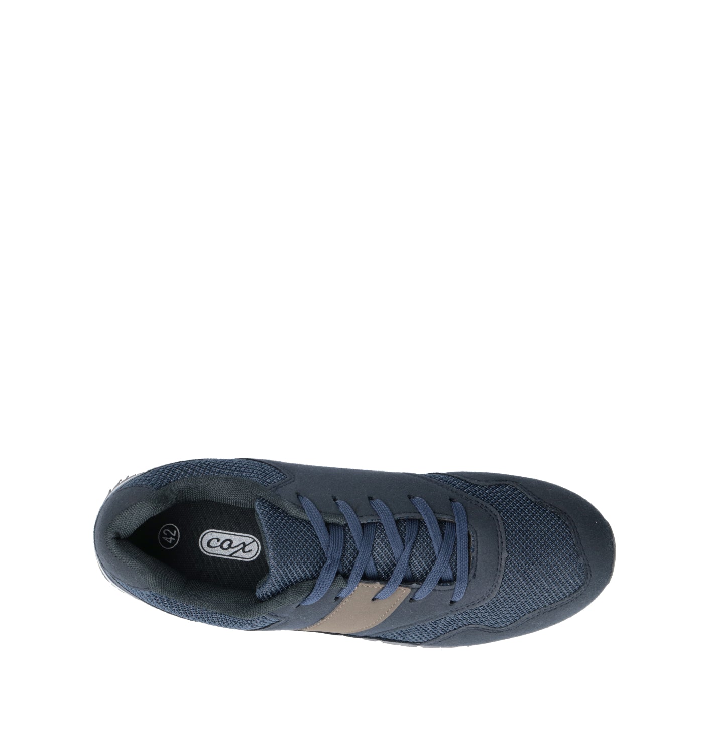 COX Sneaker uomo blu/marrone