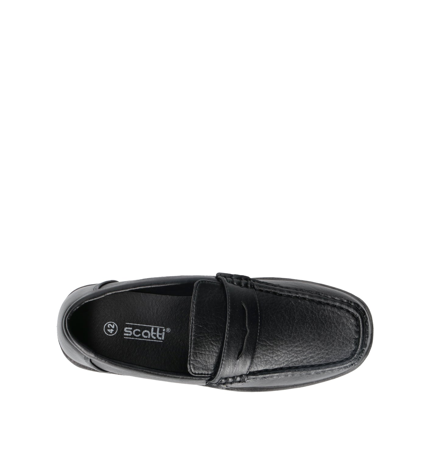 SCATTI Mocassino uomo nero