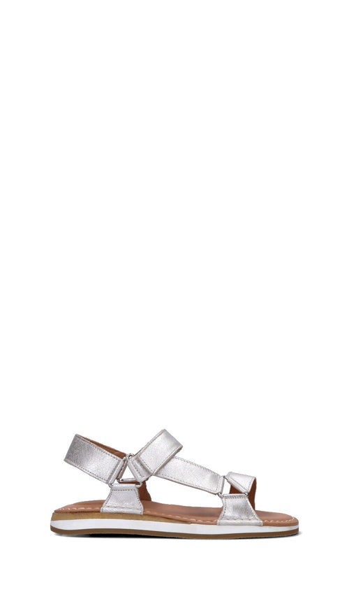 CLARKS CORE Sandalo donna argento in pelle