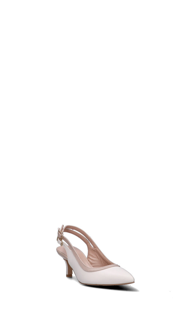 PERLAMARINA Slingback donna panna