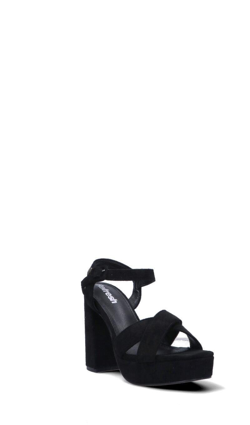 REFRESH Sandalo donna nero