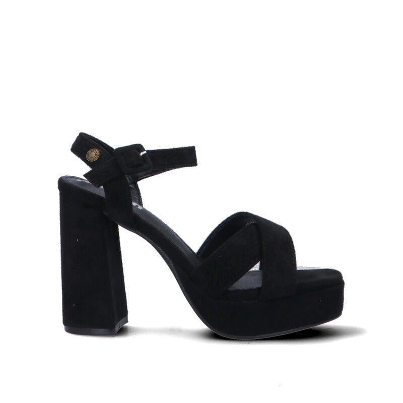 REFRESH Sandalo donna nero