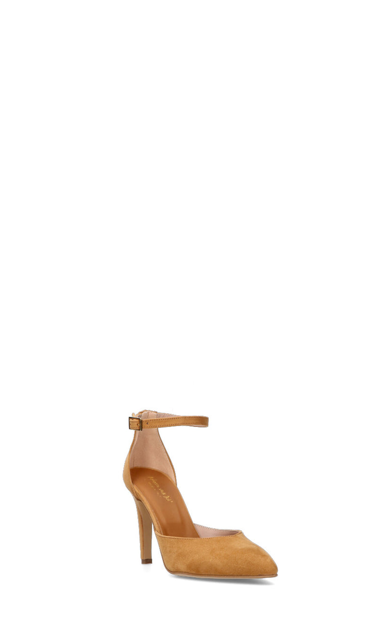 REBECCA VAN DIK Decollete donna marrone