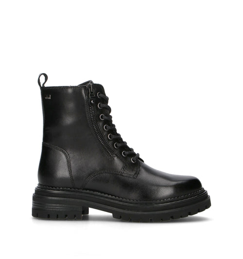 VALLEVERDE Anfibio donna nero in pelle