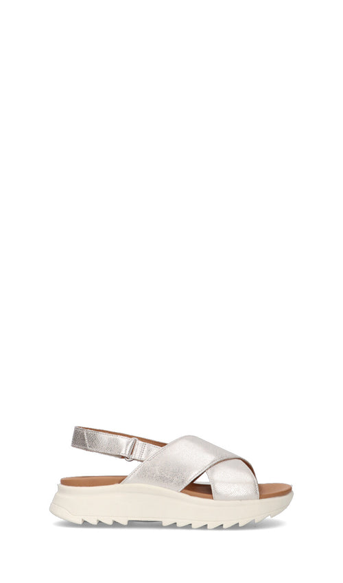 CALRKS CORE Sandalo donna argento in pelle