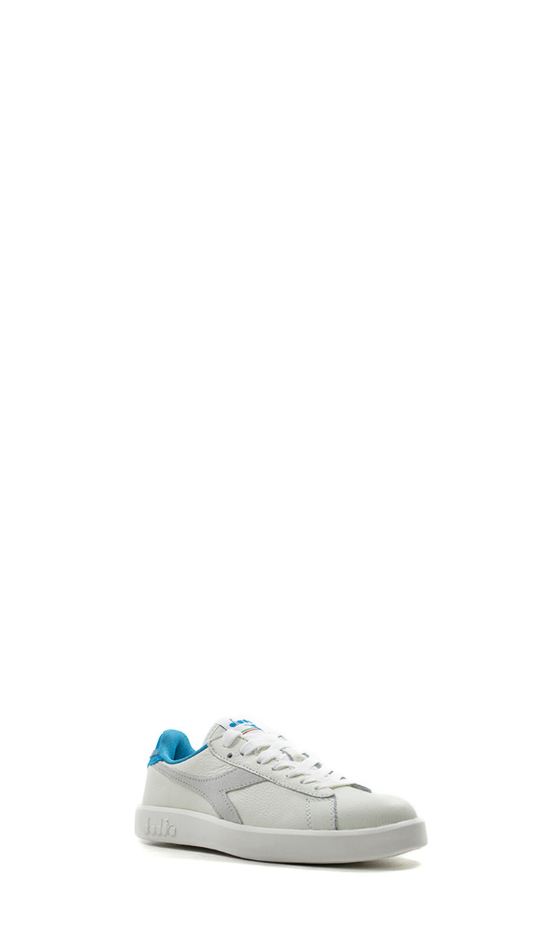 DIADORA GAME WIDE L Sneaker donna bianca/blu in pelle