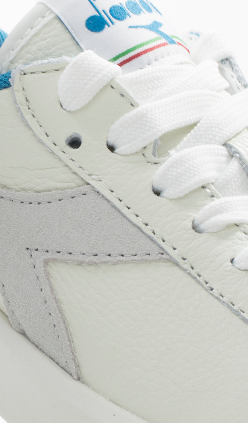 DIADORA GAME WIDE L Sneaker donna bianca/blu in pelle