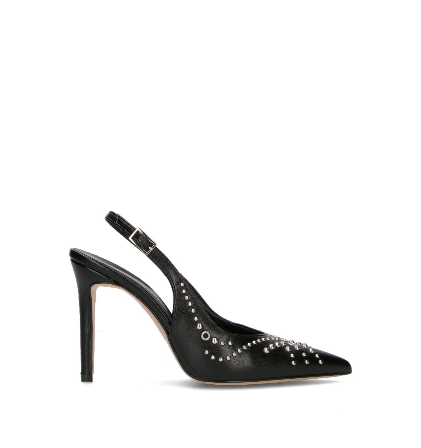 REBECCA VAN DIK Slingback donna nera