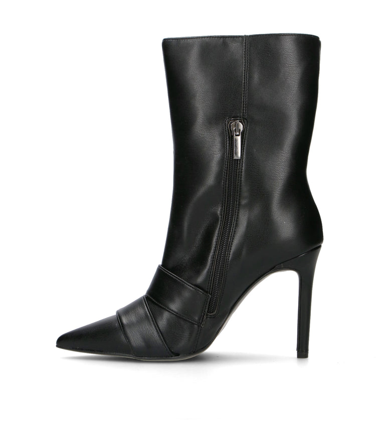 REBECCA VAN DIK Tronchetto donna nero