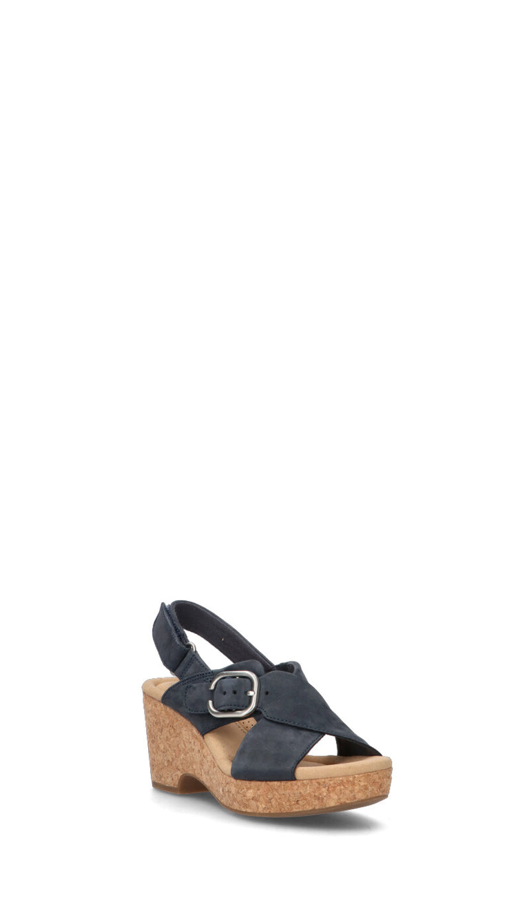 CLARKS ESSENTIALS Zeppa donna blu