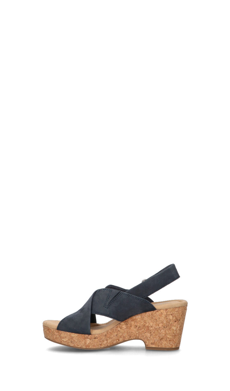CLARKS ESSENTIALS Zeppa donna blu
