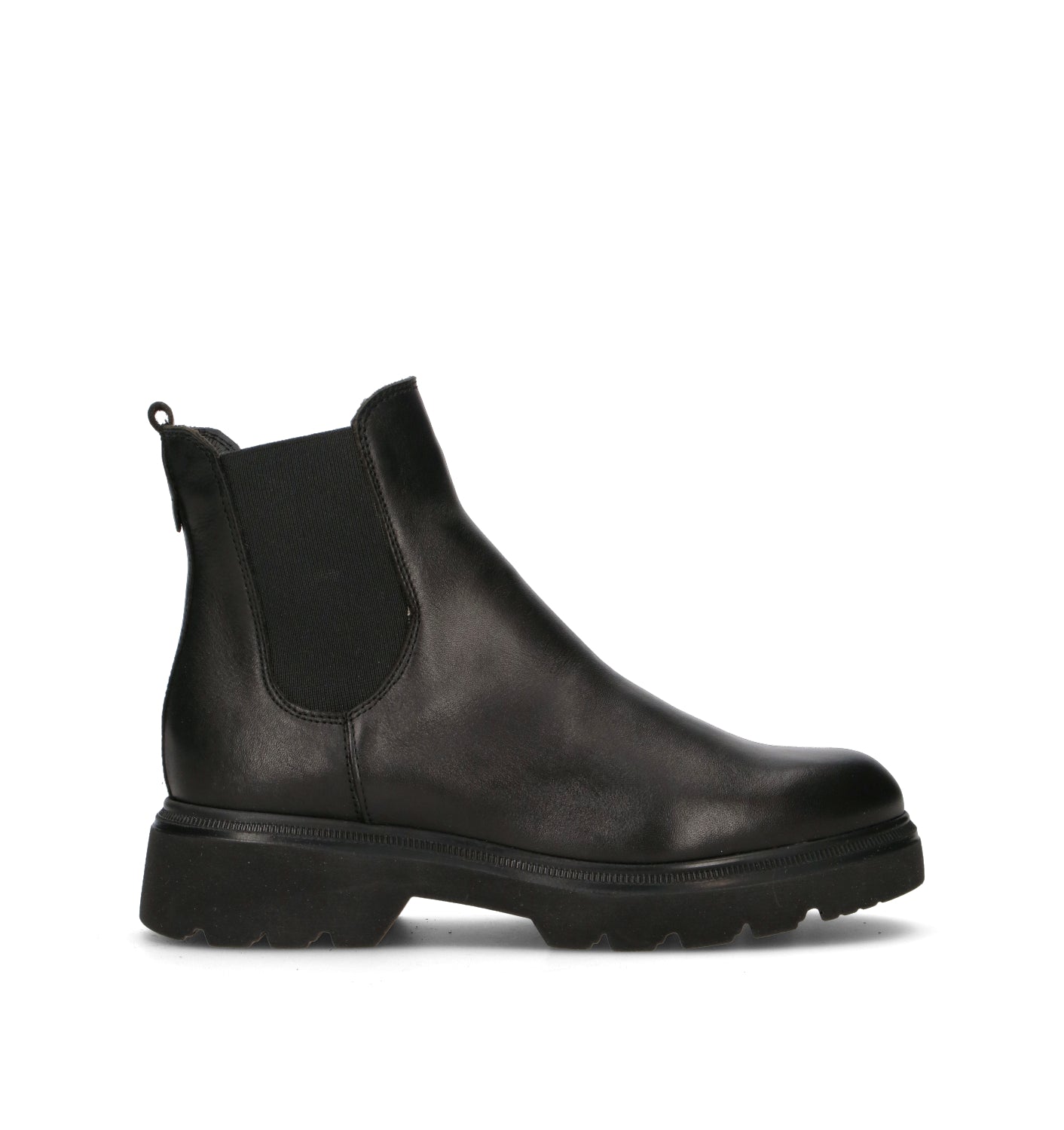 RABARBARO Beatles donna nero in pelle