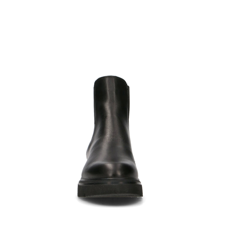 RABARBARO Beatles donna nero in pelle