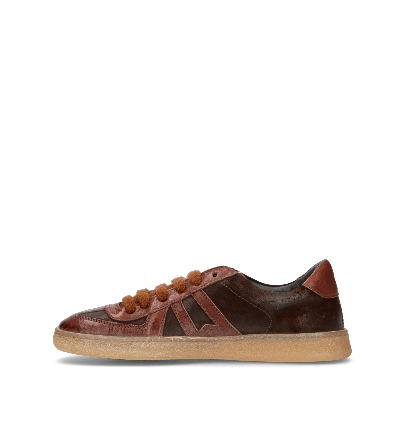 MOMA Sneaker uomo marrone in pelle