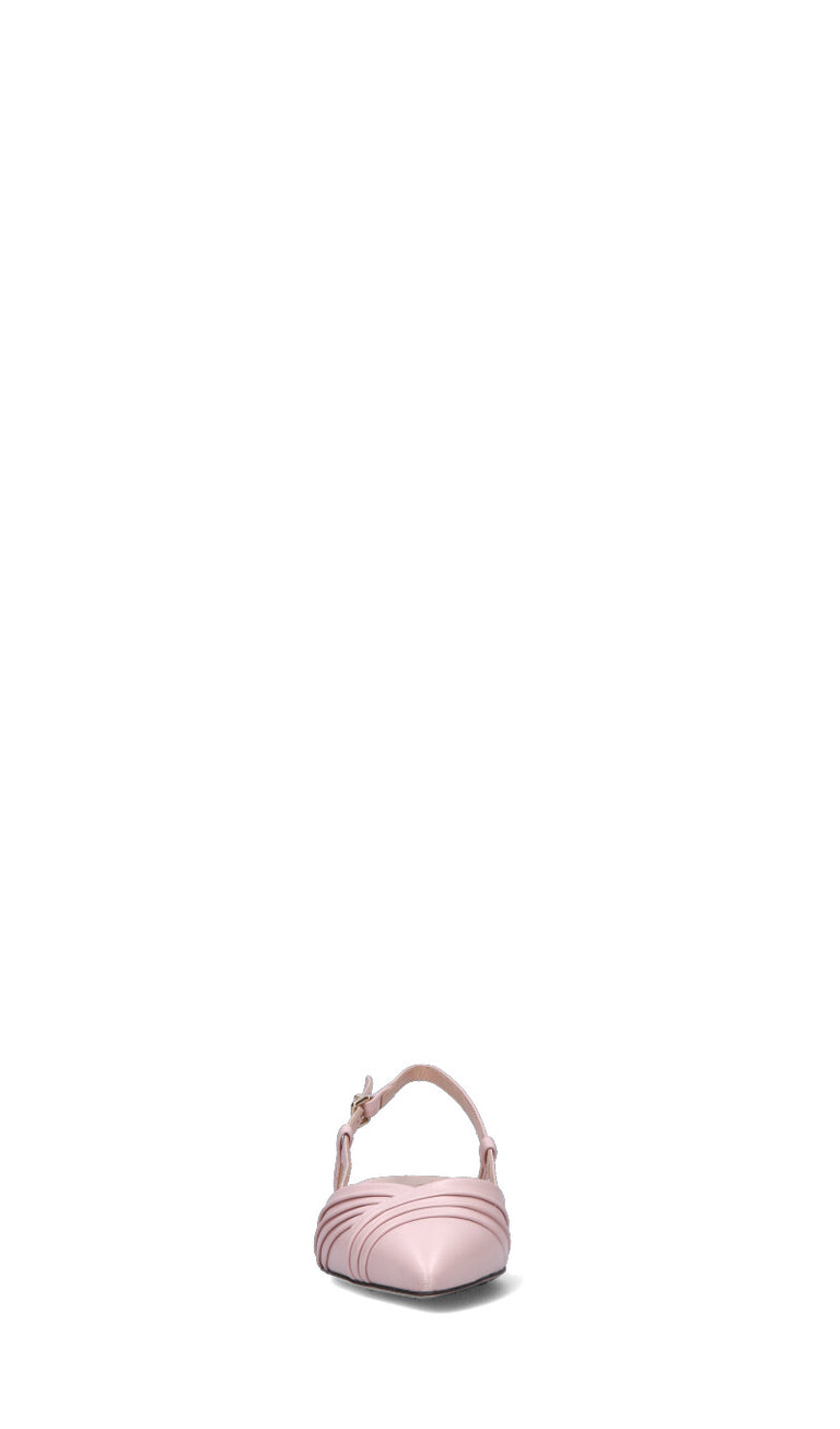 PREMIER Slingback donna rosa in pelle