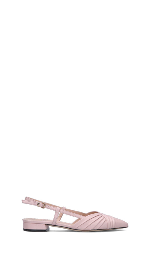 PREMIER Slingback donna rosa in pelle