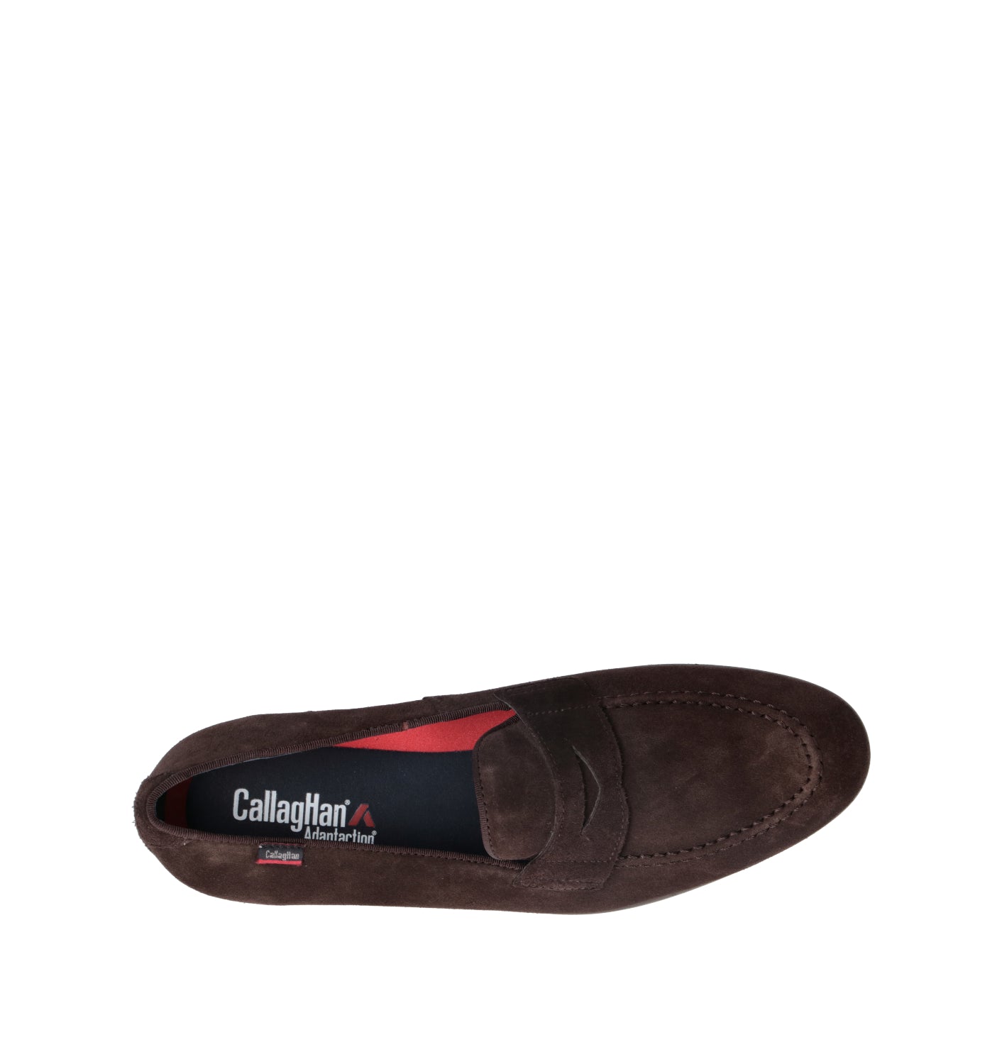 CALLAGHAN Mocassino uomo marrone in suede