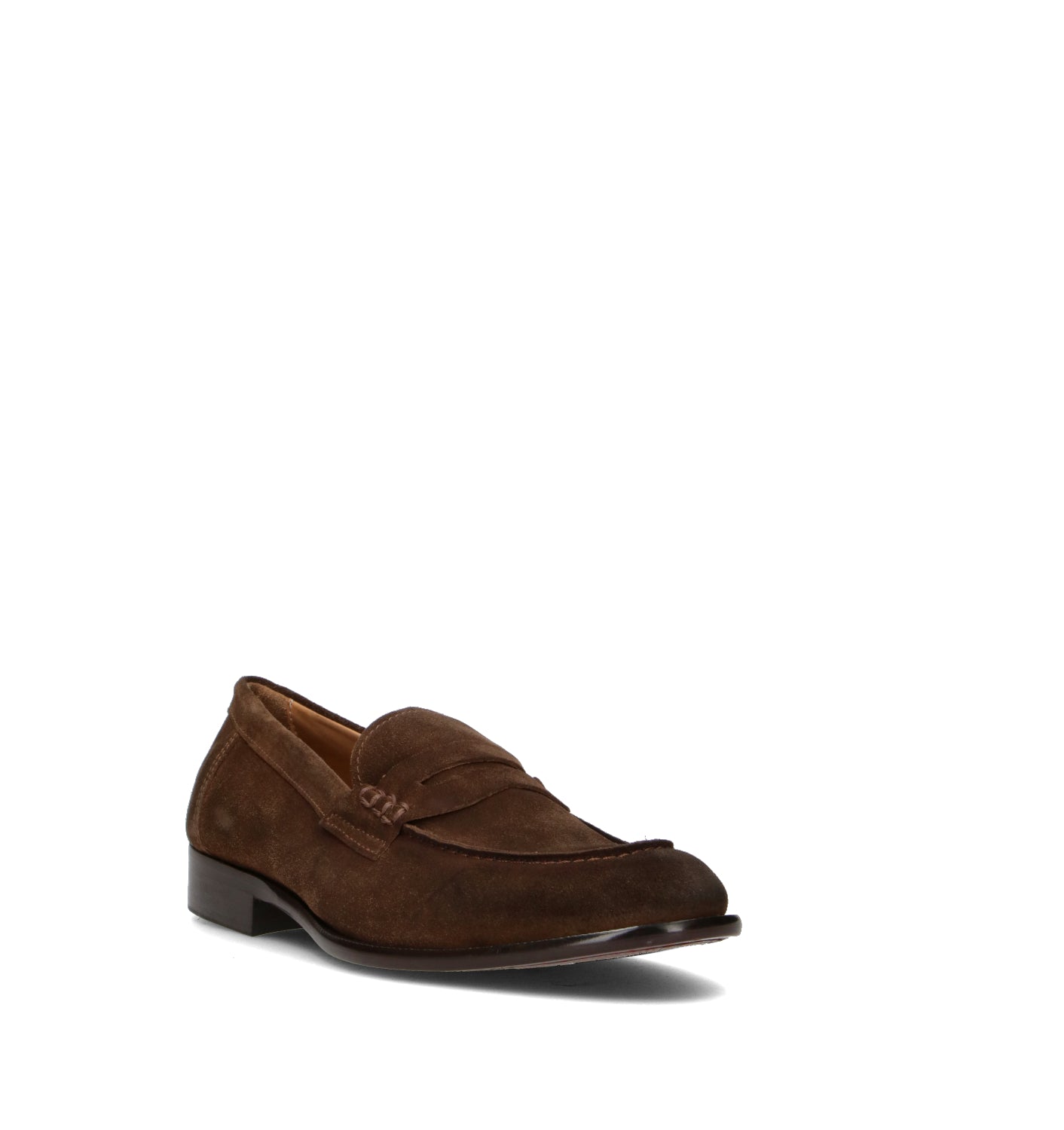 PAWELK'S Mocassino uomo cacao in suede