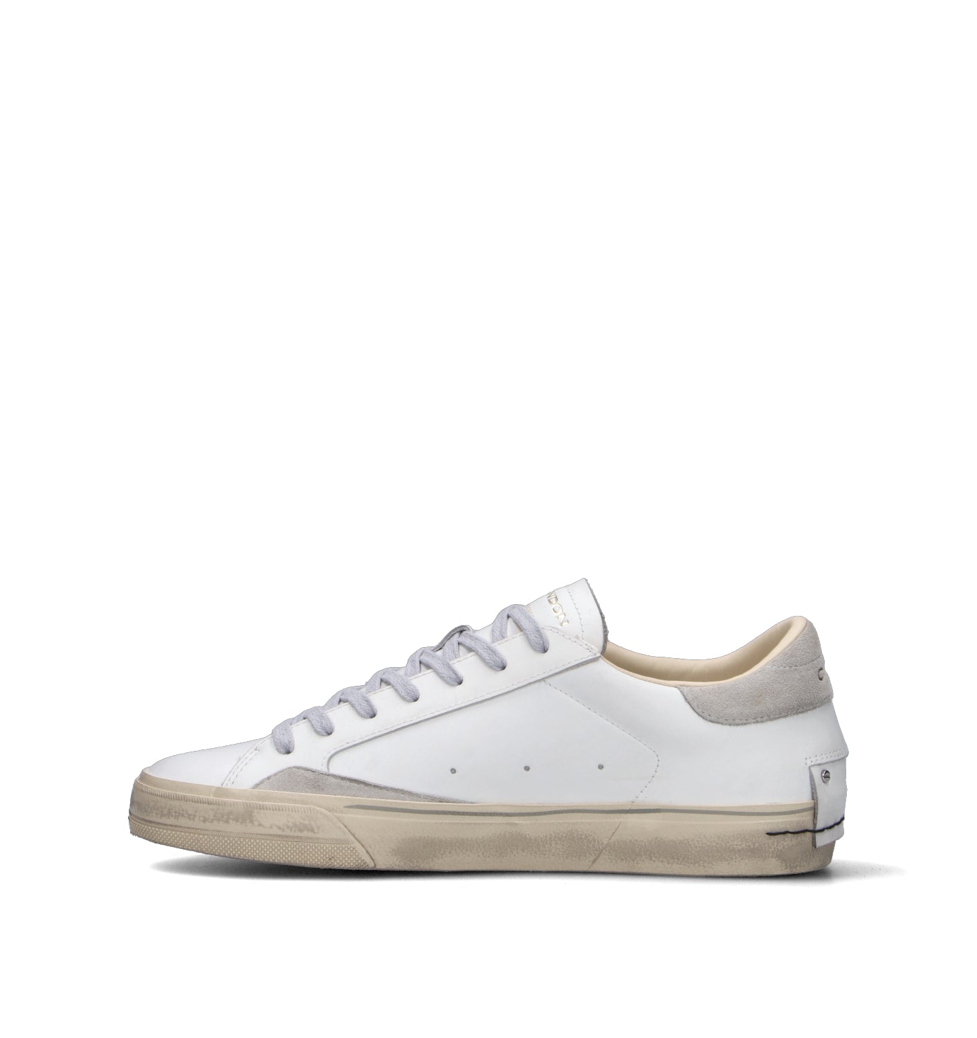 CRIME Sneaker uomo bianca