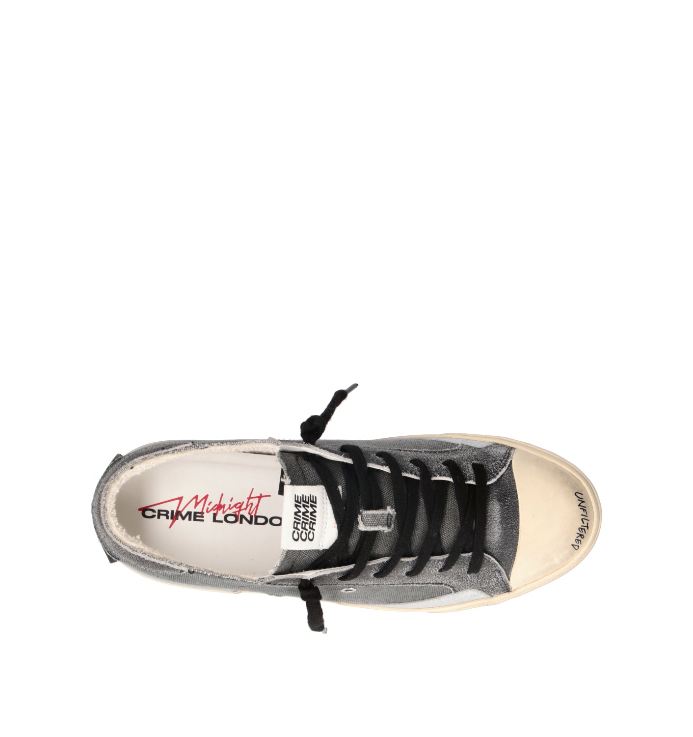 CRIME Sneaker uomo nera