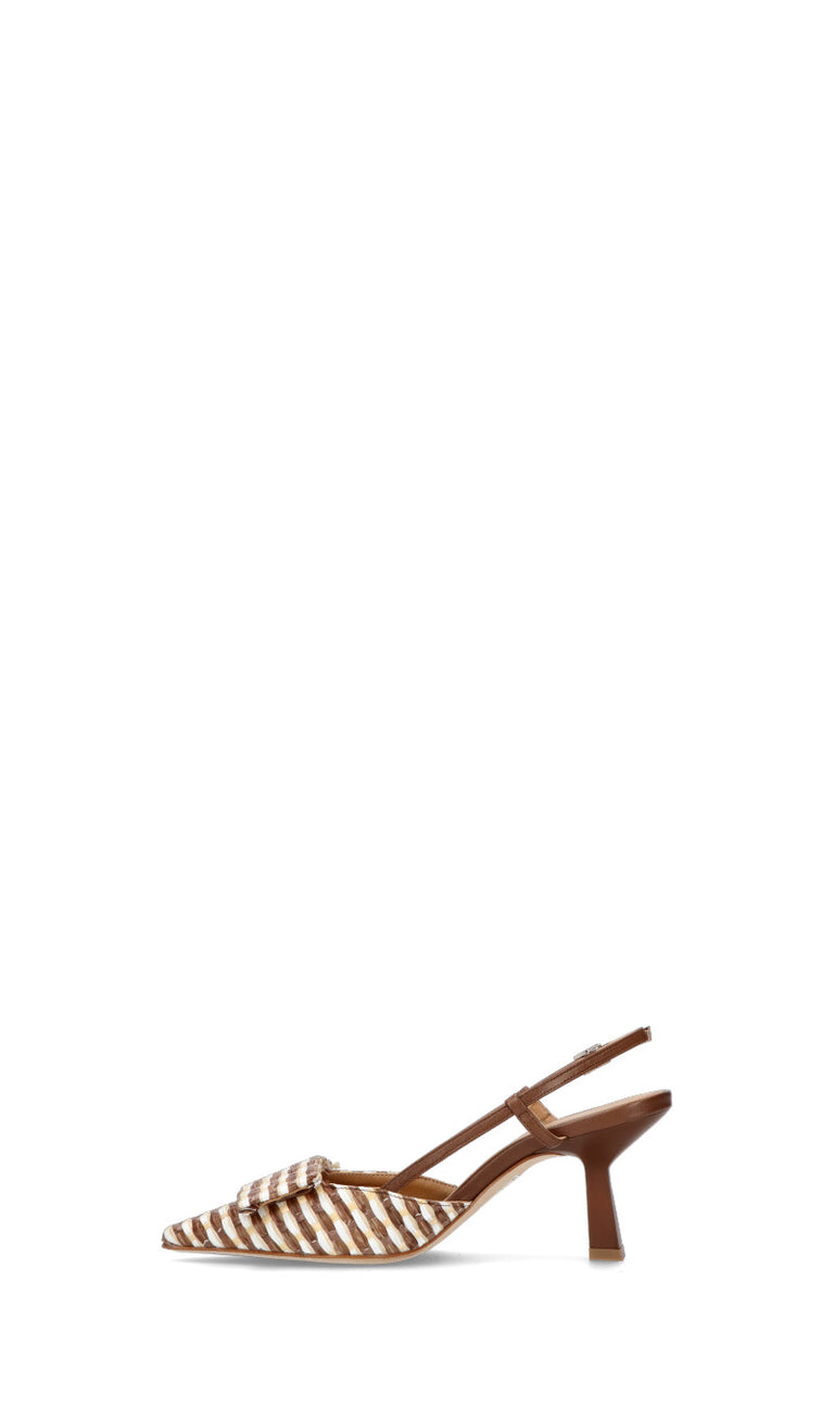 CHANTAL 1962 Slingback donna marrone