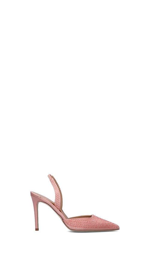 CHANTAL 1962 Slingback donna rosa in pelle