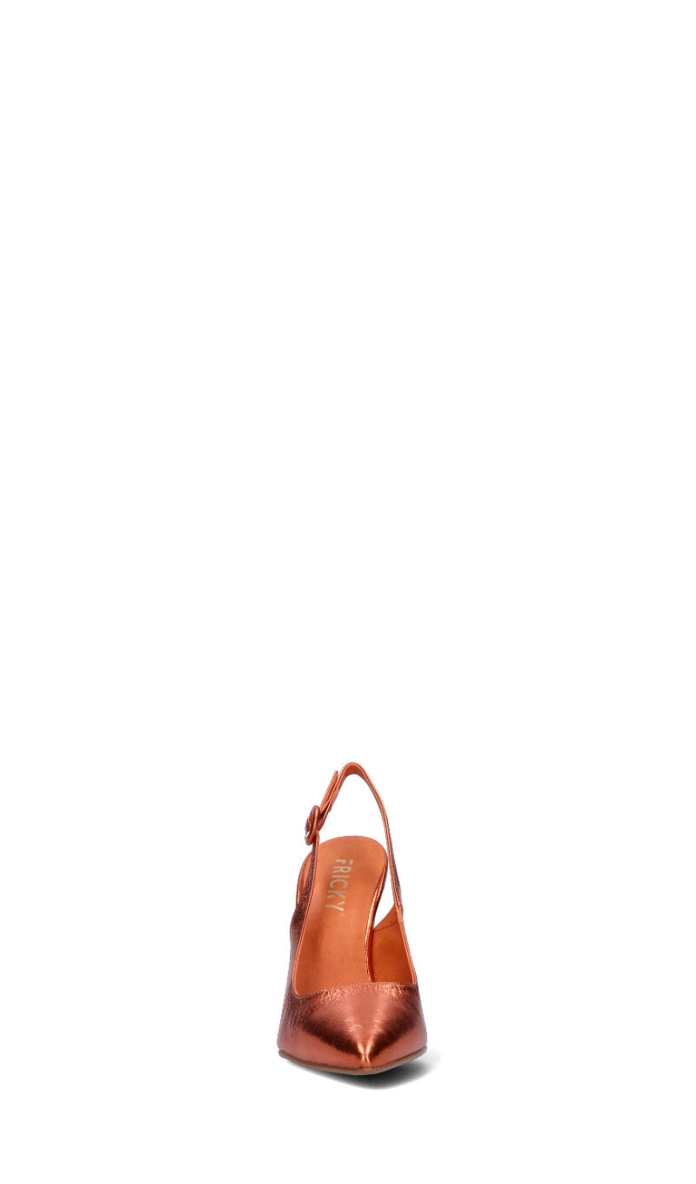 FRICKY Slingback donna arancio