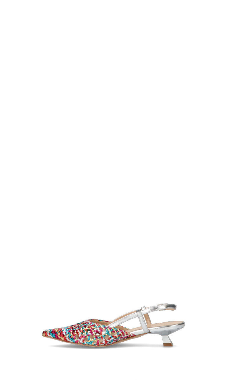 REBECCA VAN DIK Slingback donna multicolor
