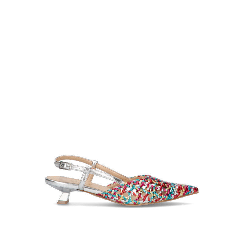 REBECCA VAN DIK Slingback donna multicolor