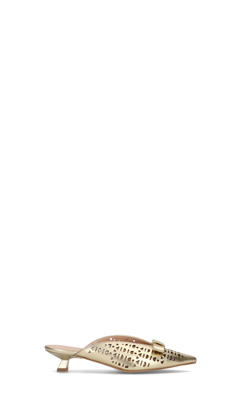 REBECCA VAN DIK Sabot donna oro