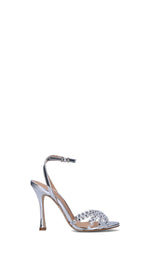 CHANTAL 1962 Sandalo donna argento in pelle