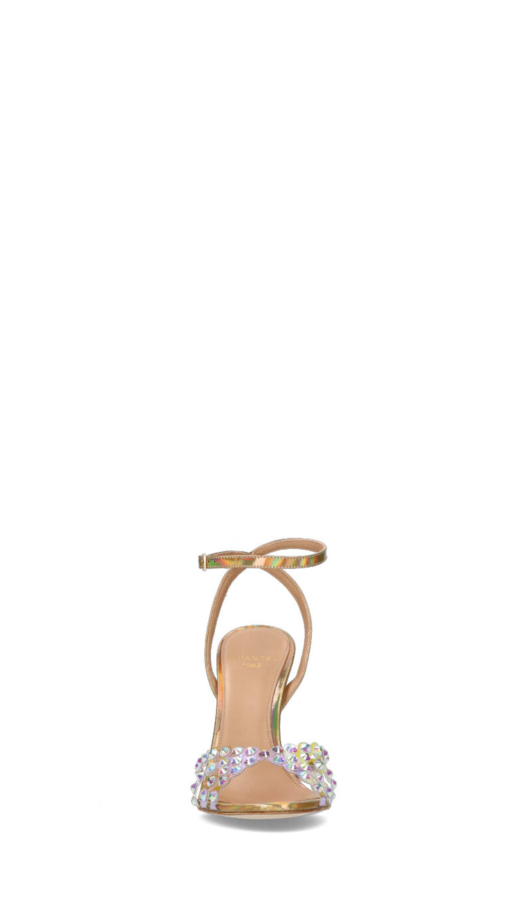 CHANTAL 1962 Sandalo donna oro in pelle