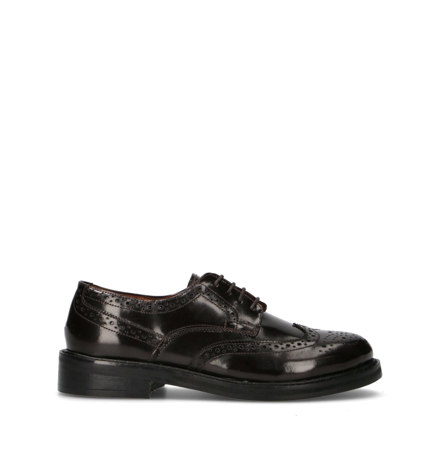 HADEL Stringata donna testa di moro in pelle