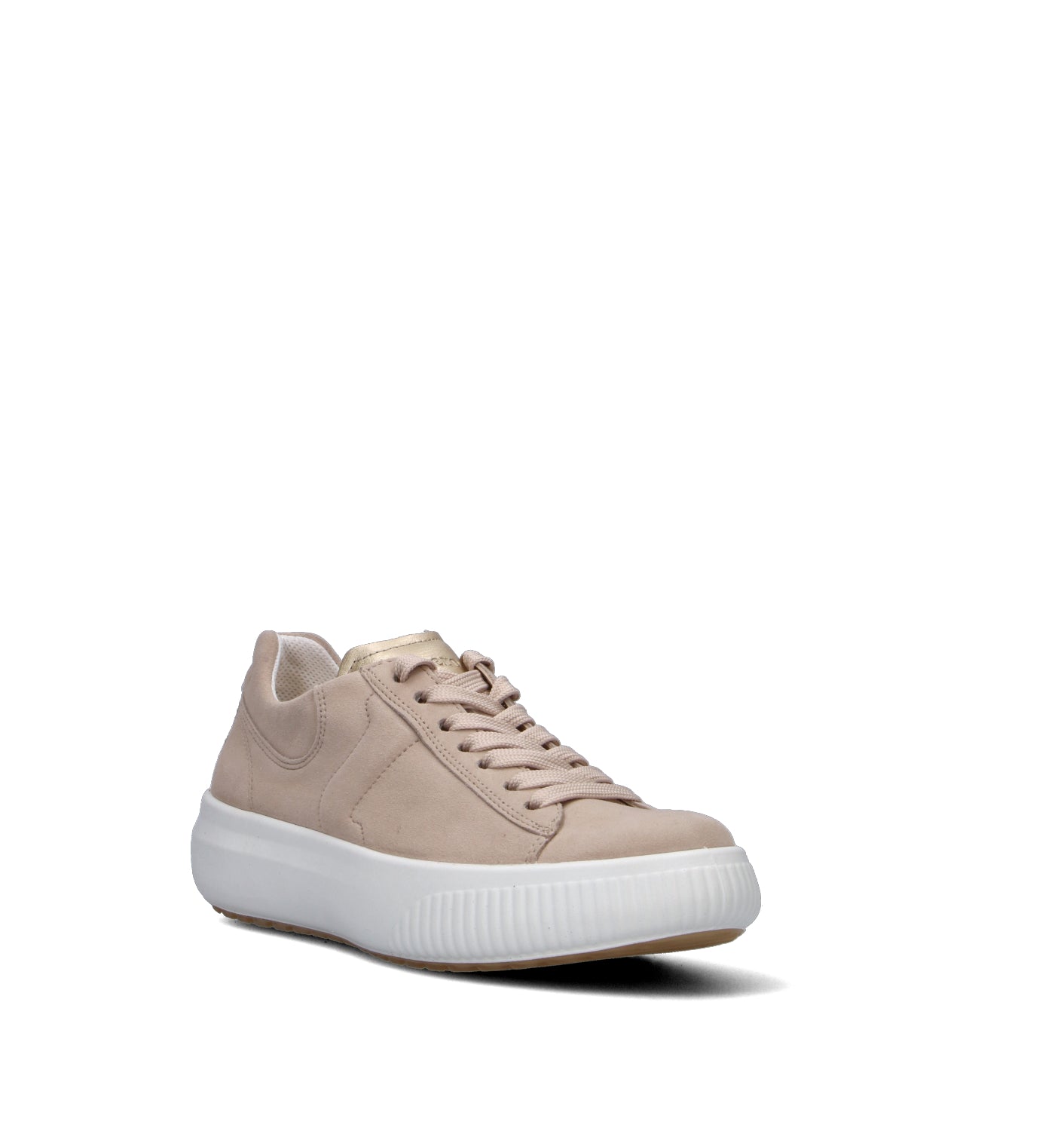 LEGERO Sneaker donna beige in suede