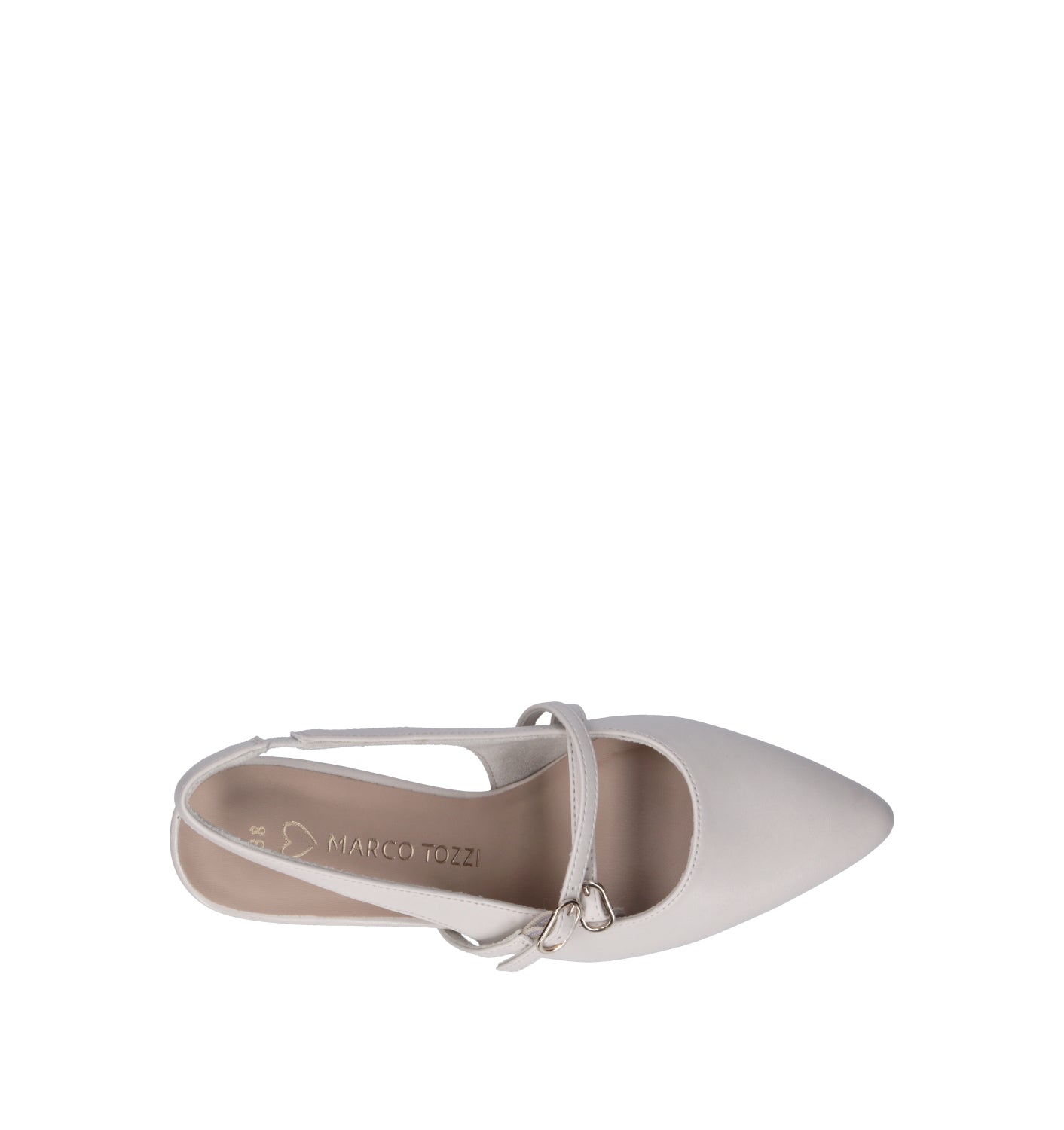 MARCO TOZZI Slingback donna bianca