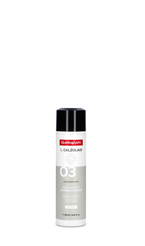 IL CALZOLAIO - RAVVIVANTE CAMOSCIO E NABUK colore neutral