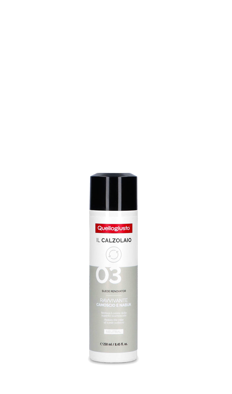 IL CALZOLAIO - RAVVIVANTE CAMOSCIO E NABUK colore neutral