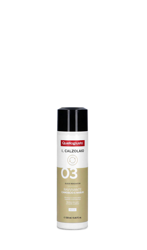 IL CALZOLAIO - RAVVIVANTE CAMOSCIO E NABUK colore beige