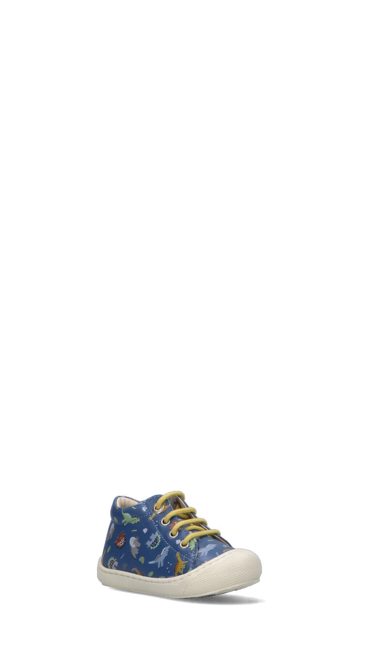 NATURINO Sneaker bimbo azzurra in pelle