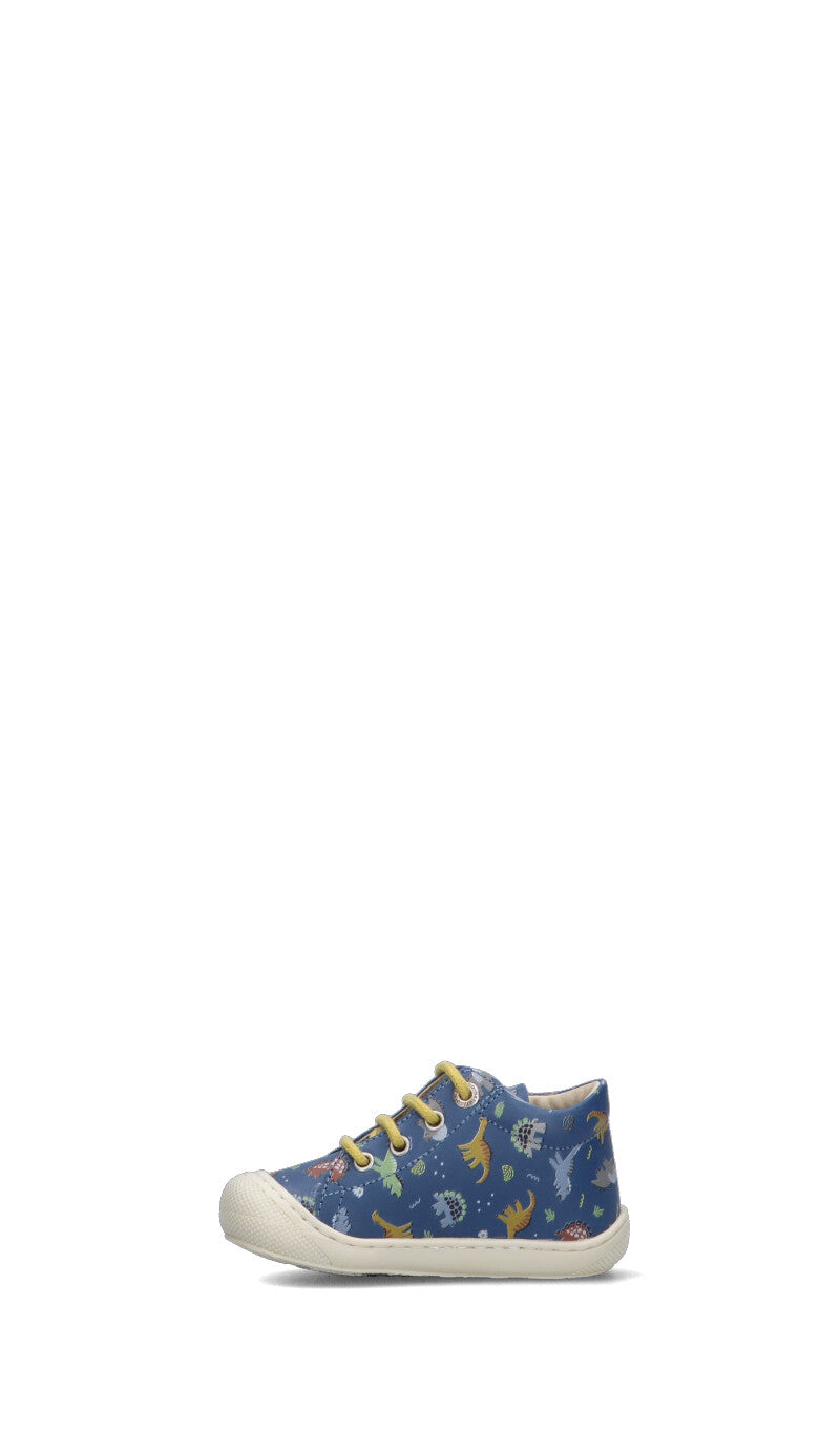 NATURINO Sneaker bimbo azzurra in pelle