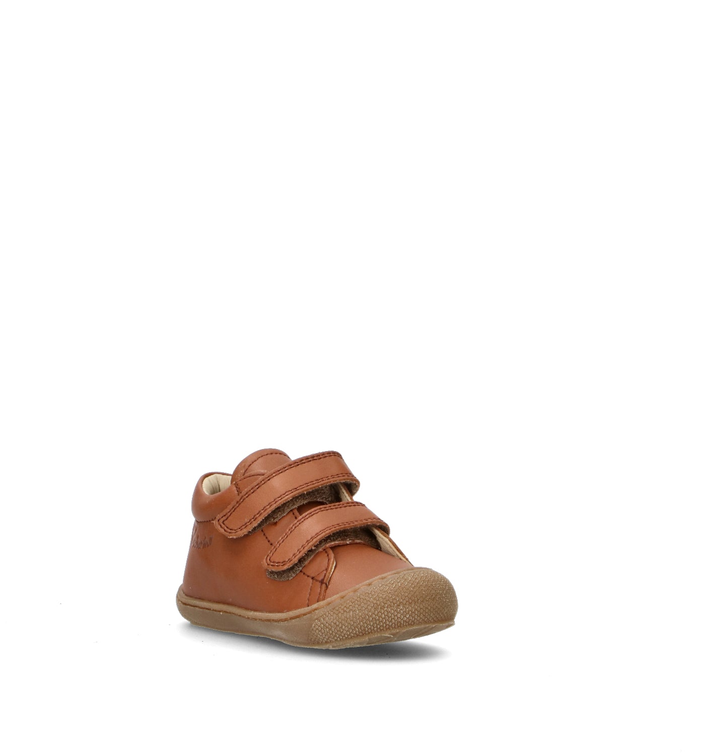 NATURINO Sneaker bimbo marrone in pelle