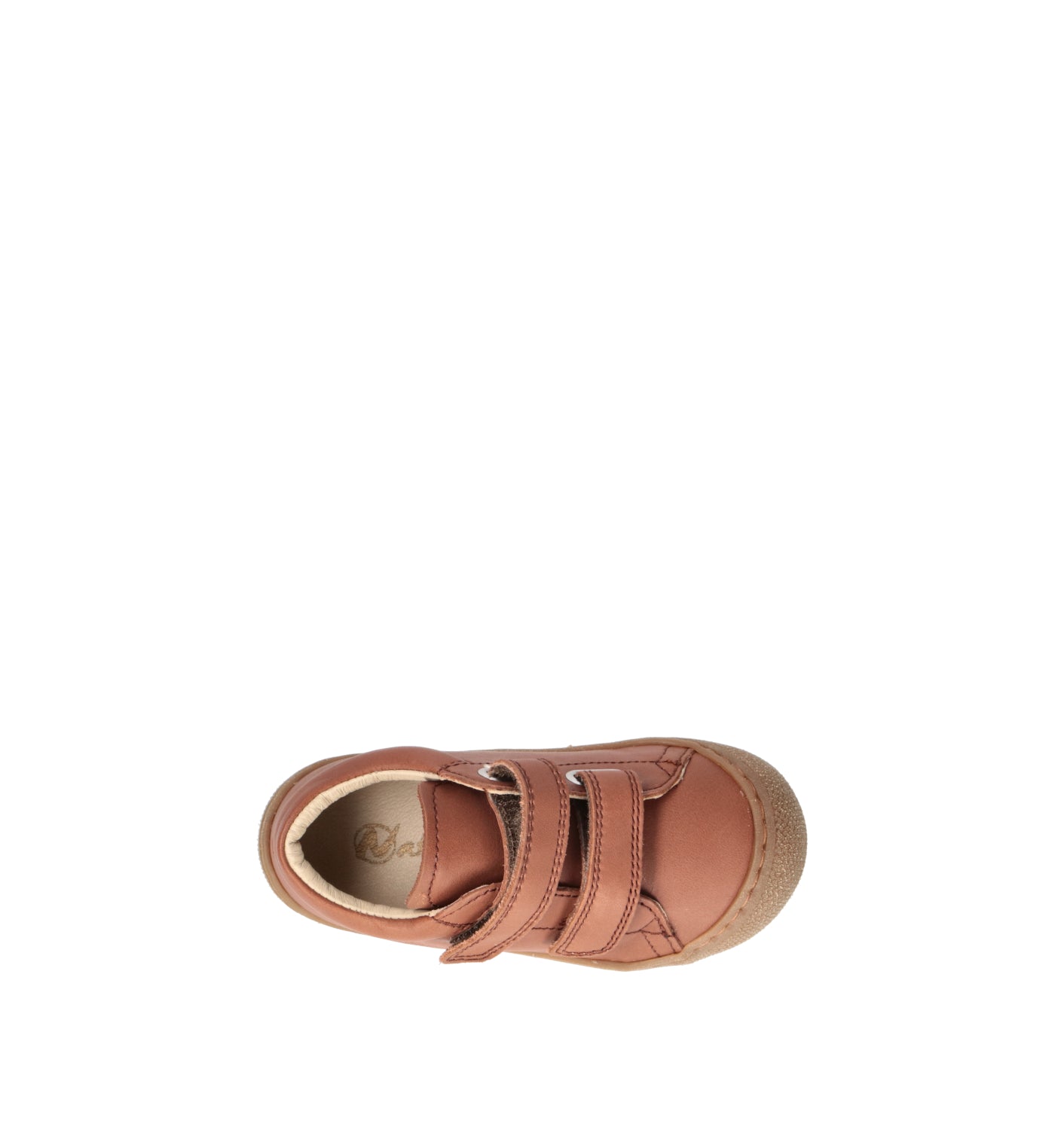 NATURINO Sneaker bimbo marrone in pelle
