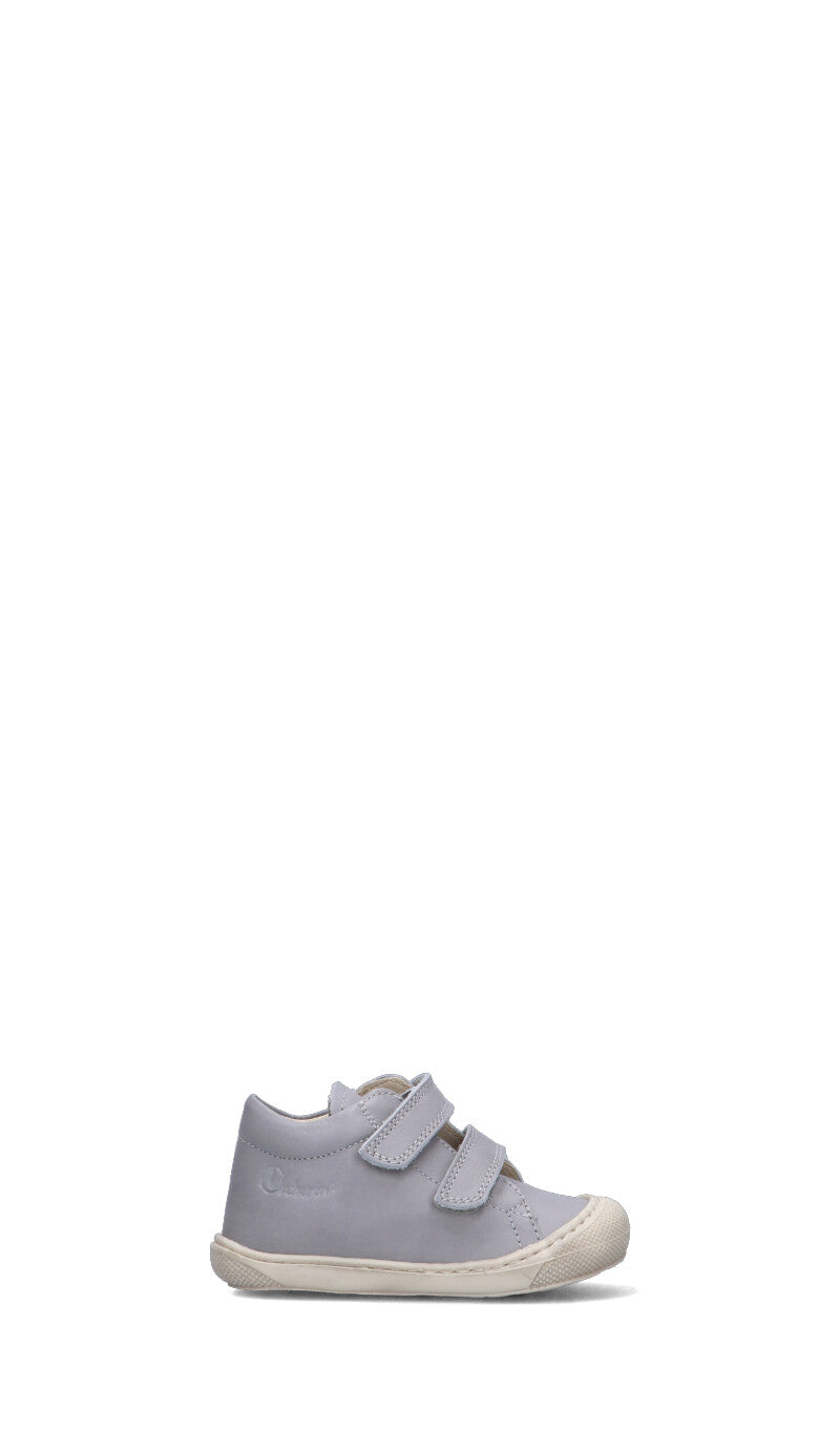 NATURINO Sneaker bimbo grigia in pelle